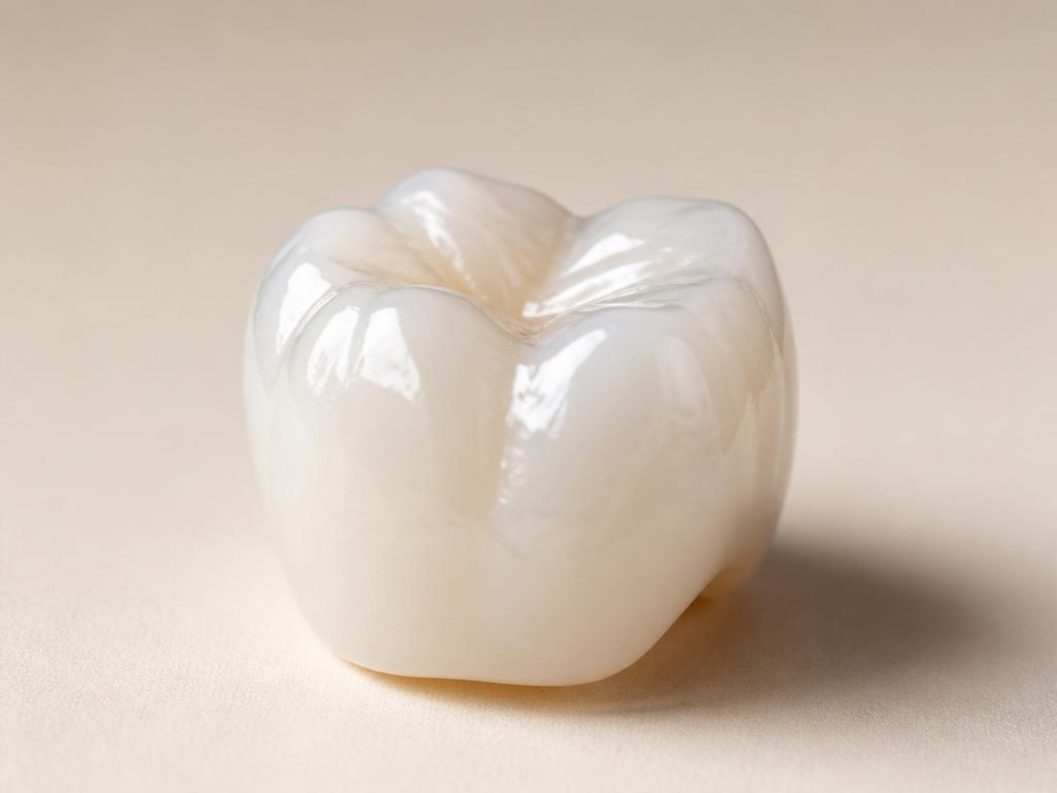 Coroa em porcelana para prótese dentária